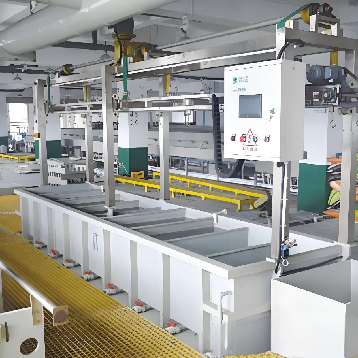 安中環(huán)保型手動電鍍生產(chǎn)線設(shè)備及成套廢水廢氣裝置